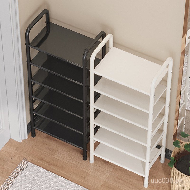 Entryway Storage Rack Shoe Cabinet Shoe Space Wind Household Dustproof ...