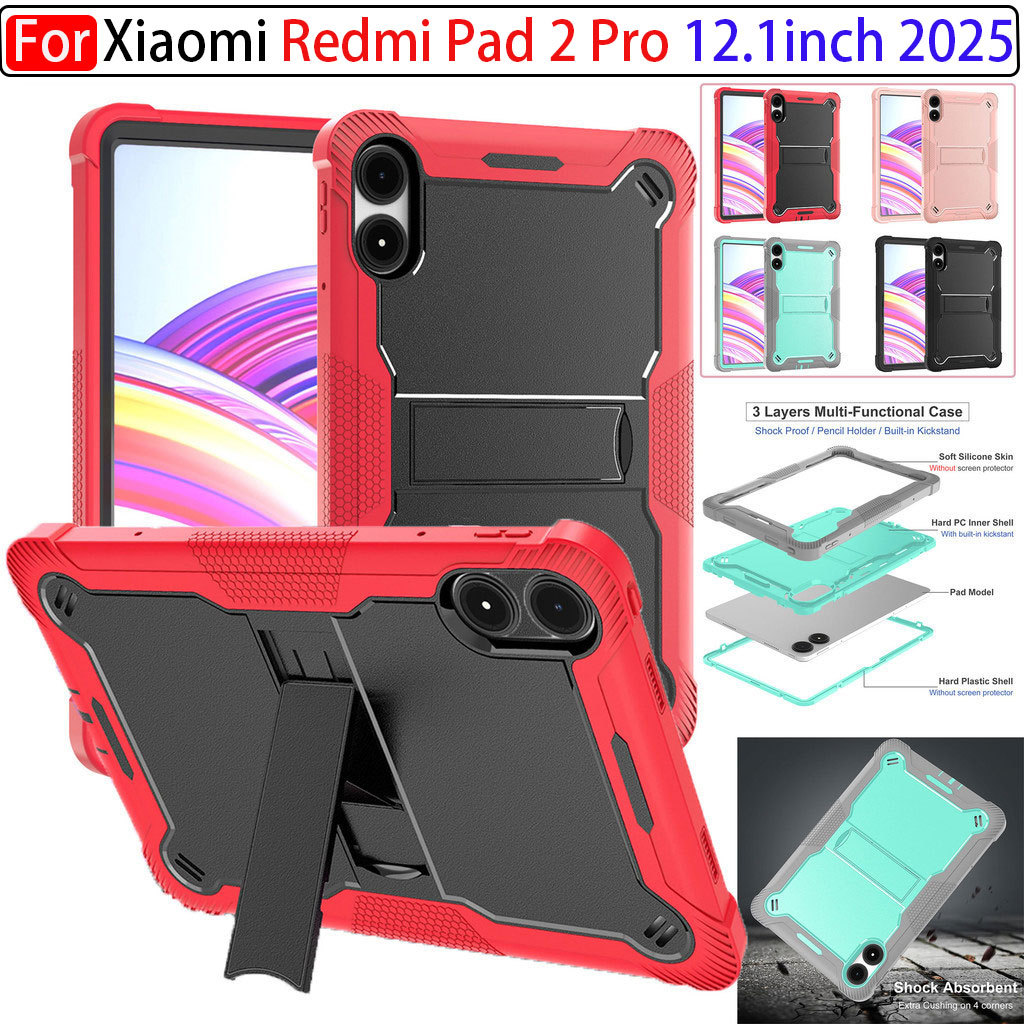 For Xiaomi Redmi Pad 2 Pro 12.1 inch 2025 Slim Heavy Duty Shockproof ...