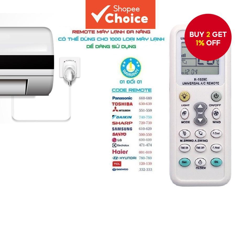 Aircon Remote Control Universal Remote Air Conditioner K-1028E One-Key ...
