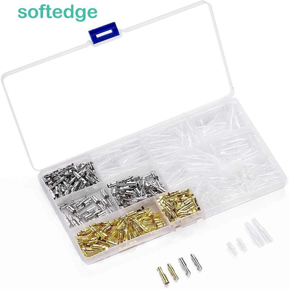 SOFTEDGE Wire Terminal, Tinplate Copper Crimp Terminals, Versatile Bare ...