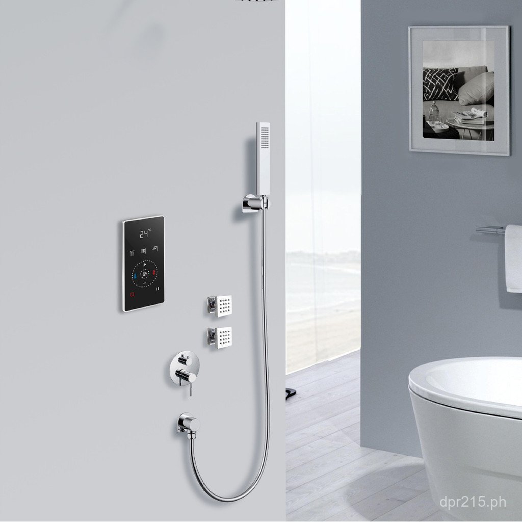 Temperature-Controlled Shower Controller Flow Shower Temperature Shower ...