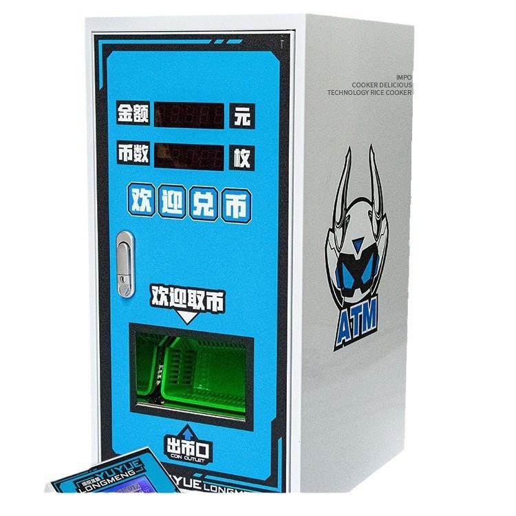 Small Coin Vending Machine Mini Bar Counter Coin Exchange High-Speed ...
