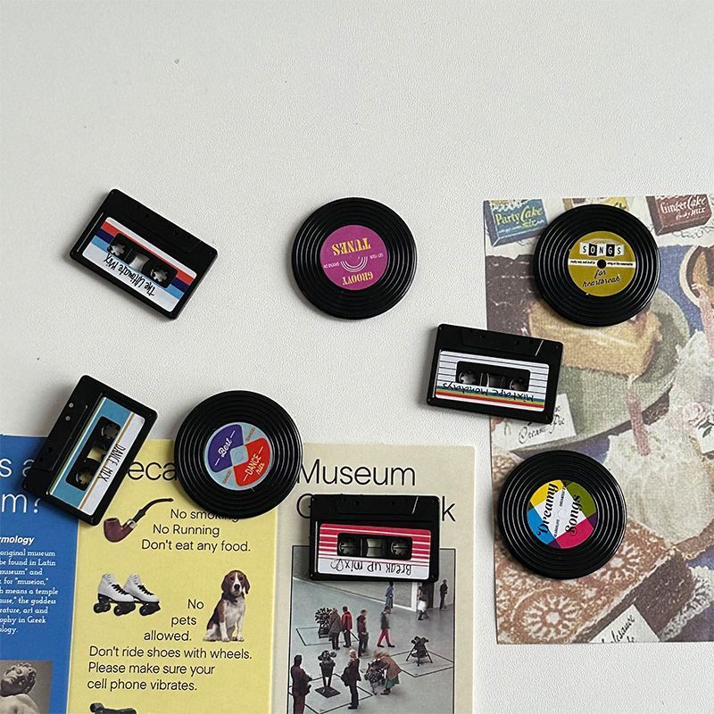 Retro Vinyl Record Refrigerator Sticker This Sticker Creative Nostalgic ...