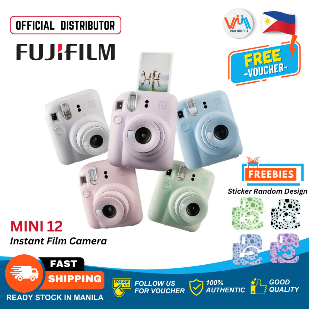 Fujifilm Instax Mini 12 Instant Film Camera Instant Camera for Instant ...