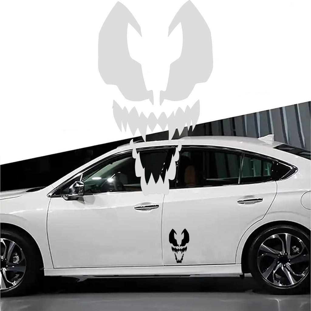 Car and motorcycle modification reflective stickers Marvel handsome ...