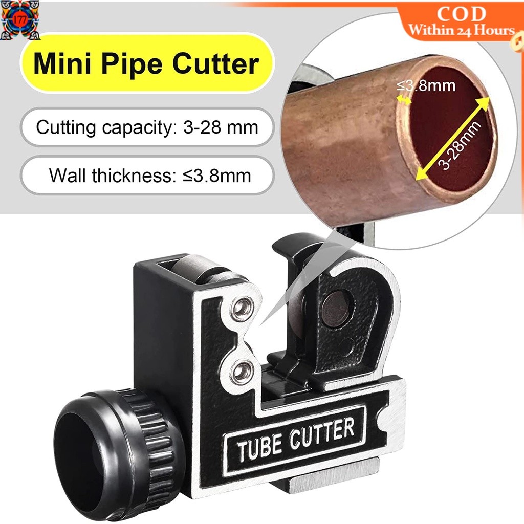 Mini Tubing Cutter 1/8 To 1-1/8 Inch Steel Tube Cutter Tool for Copper ...