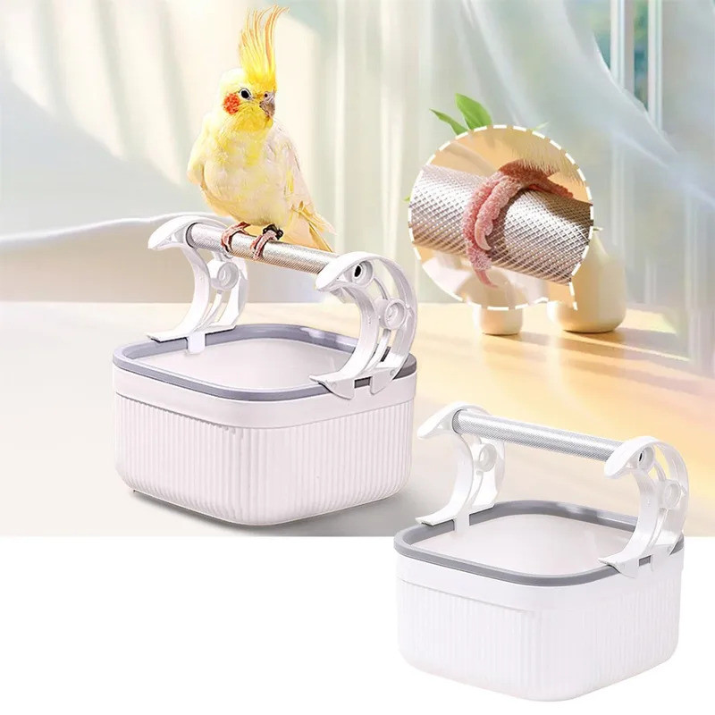 Bird Toilet Stand With Removable Bucket,Cockatiels & Conures, Toilet ...