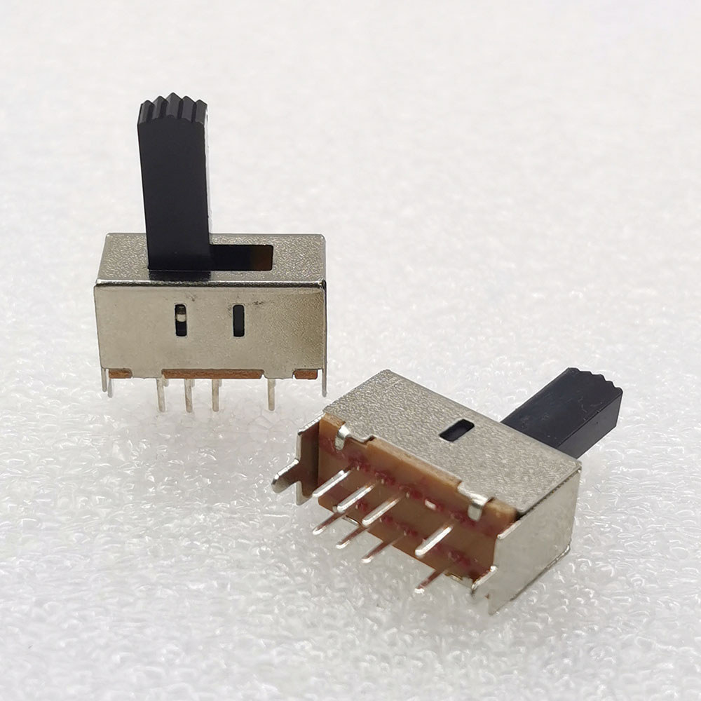 10pcs Micro mini On-off Slide Switch 8pin 2P3T Toggle Sliding Power ...
