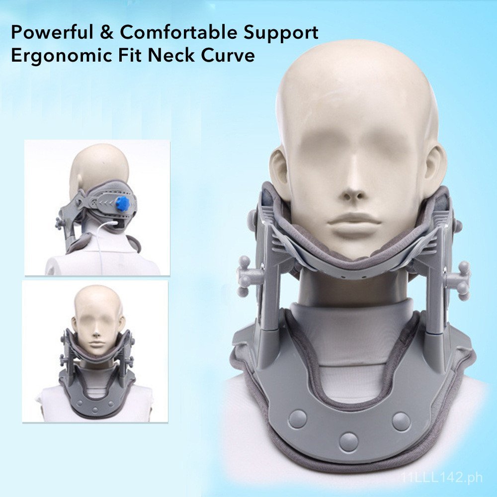 Neck Brace Cervical Traction Device Heat Therapy Physiotherapy ...