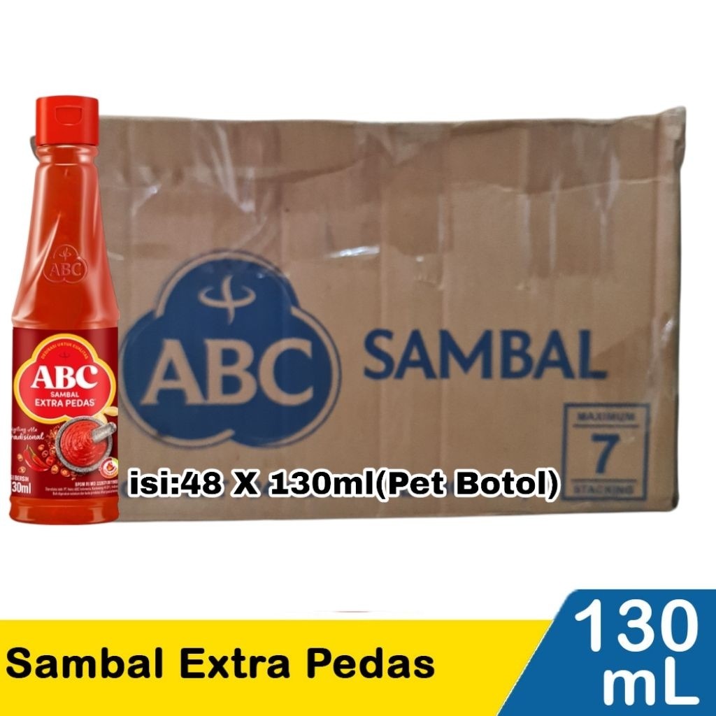 Abc extra spicy chili sauce 130ml (Carton Packaging) | Shopee Philippines