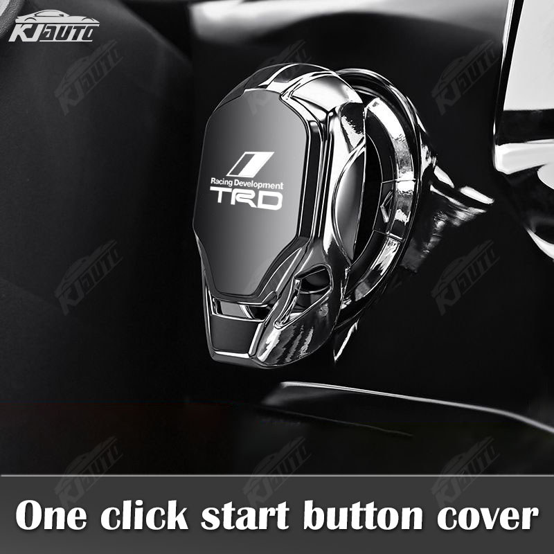 Toyota Trd One-Click Start Button Cover Alloy Ignition Switch ...