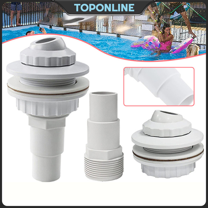 Pool Inlet Nozzle Ground Pool Complete Return Jet Fitting with Gaskets ...