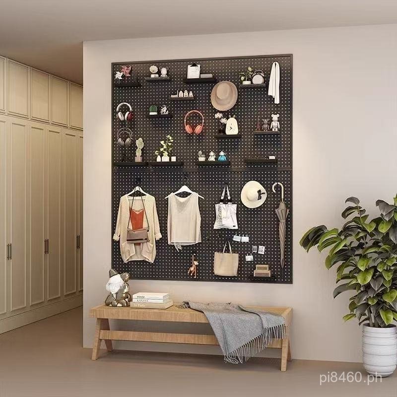 Computer Desk Wall Surface Entrance Storage Display Rack Iron Art ...