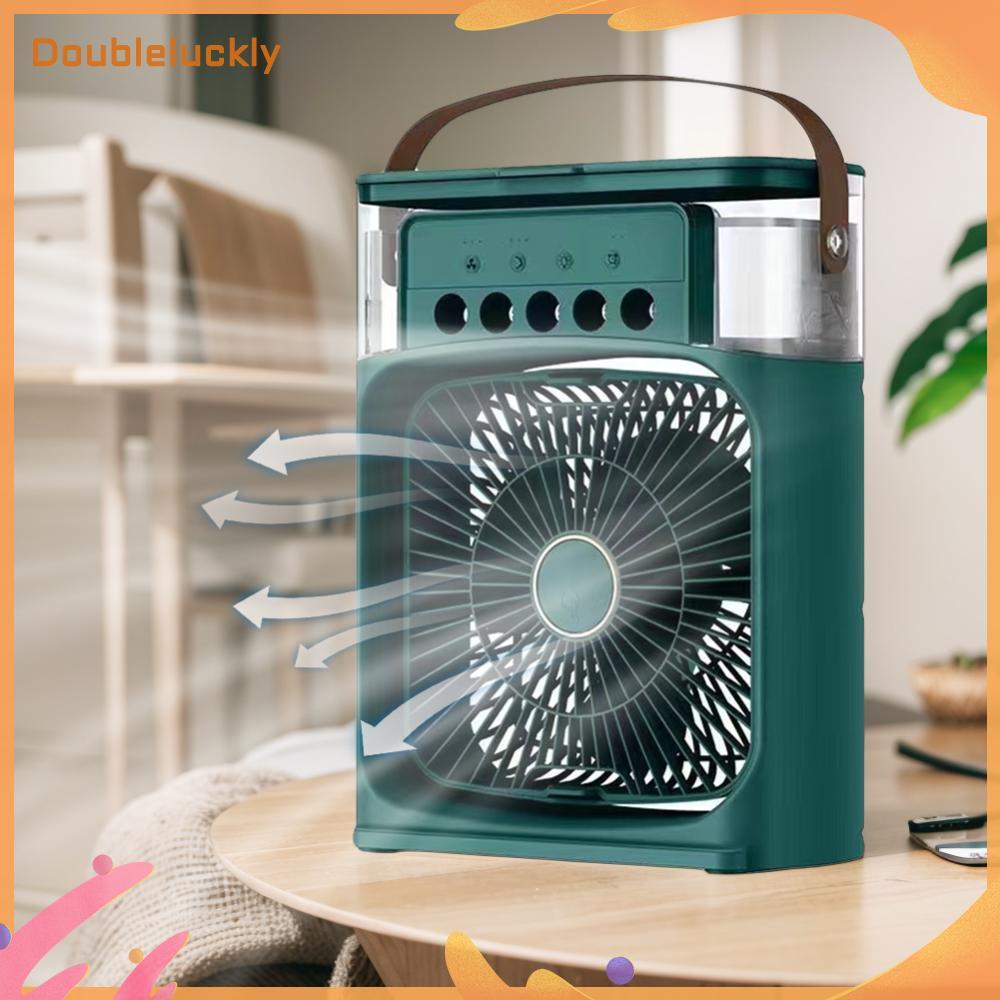 3 In 1 Electric Spray Fan with Timing Portable Humidifier Fan 3 Speed ...