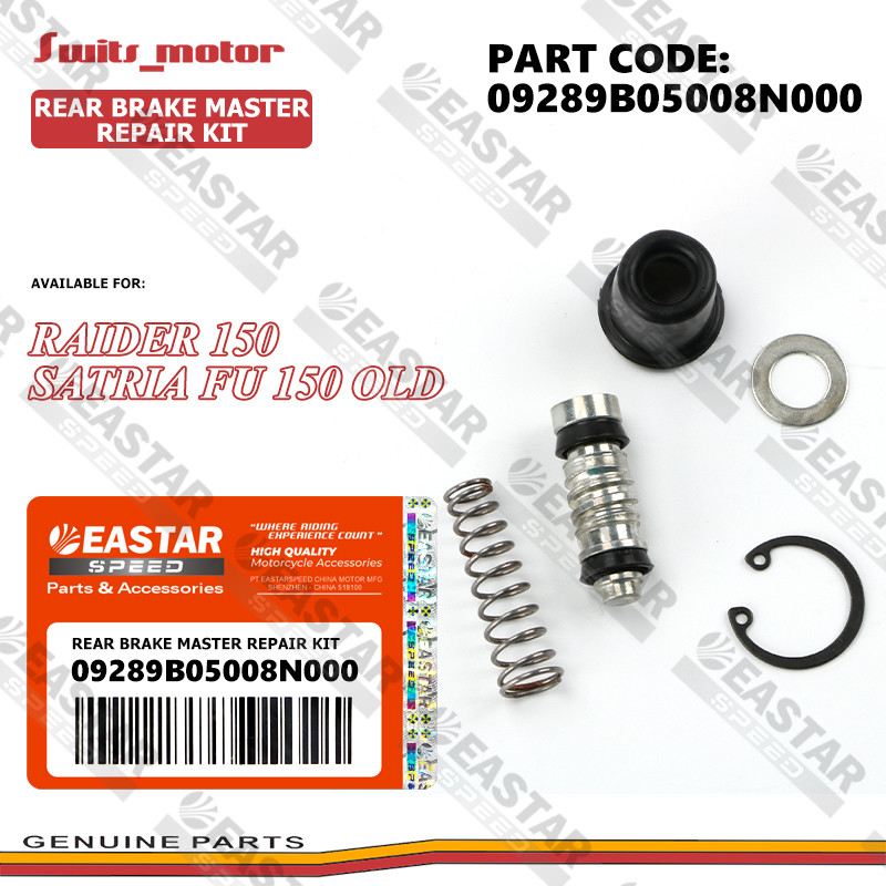 Raider 150 Rear Brake Master Repair Kit (Seal & Gasket Set) | Shopee ...