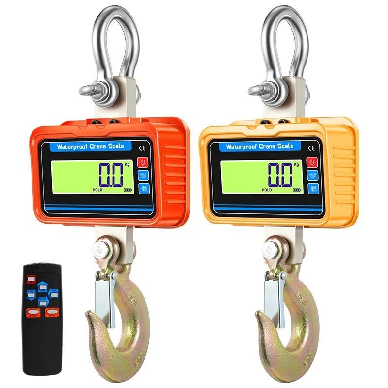 3000KG Waterproof Crane Scales Remote Control Heavy Duty Alloy Steel ...