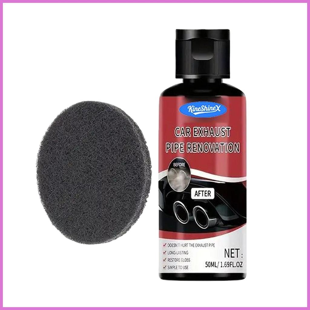 Metal Rust Remover 50ml Auto Detailing Polisher Exhaust Pipe Rust ...