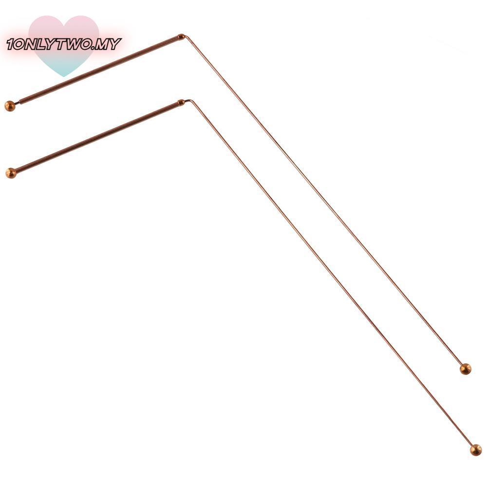1ONLYTWO 2PCS Ghost equipment, 99.9% Copper Pure Copper Dowsing rods ...
