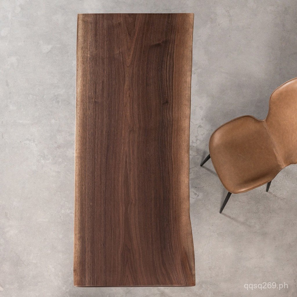 Black Walnut Living Room Large Tea Table Tea Board Solid Wood Computer ...