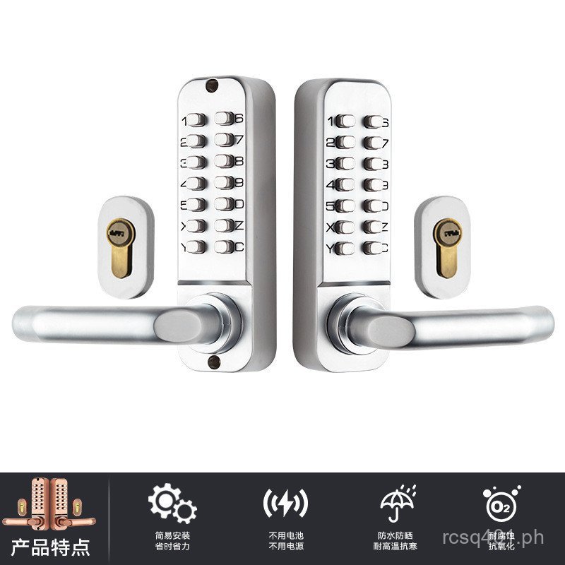 Mechanical Waterproof Fence Gate Single Double Sided Iron Gate ...