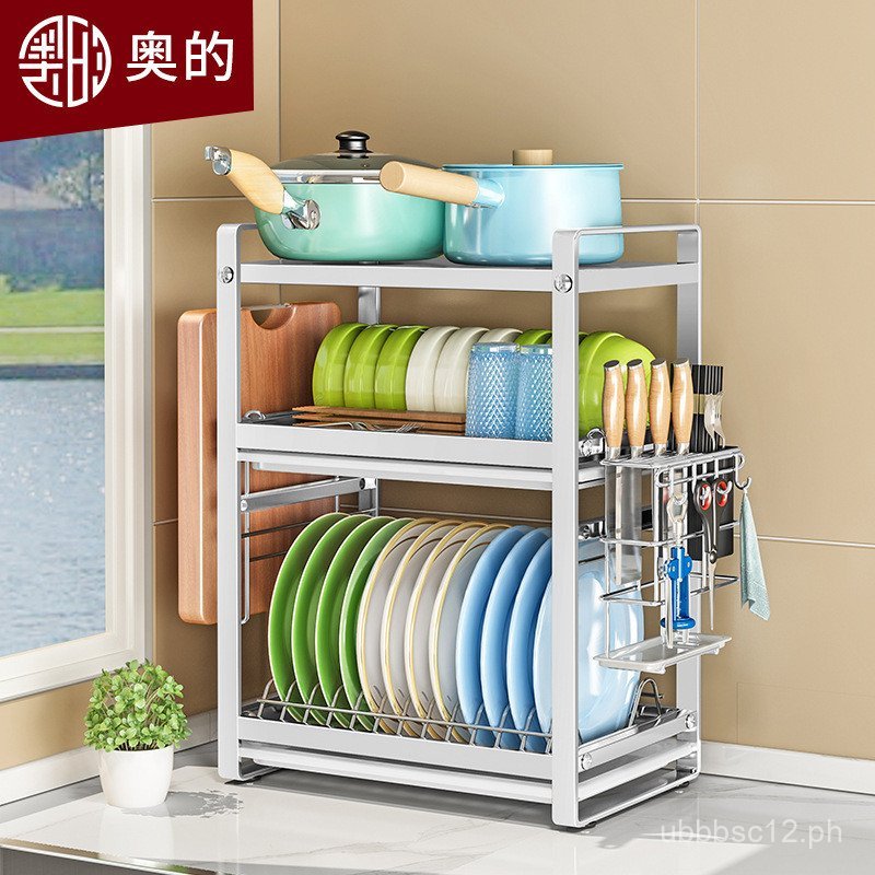 304Stainless Steel Dish Rack Draining Rack Sink Window Sill Storage ...