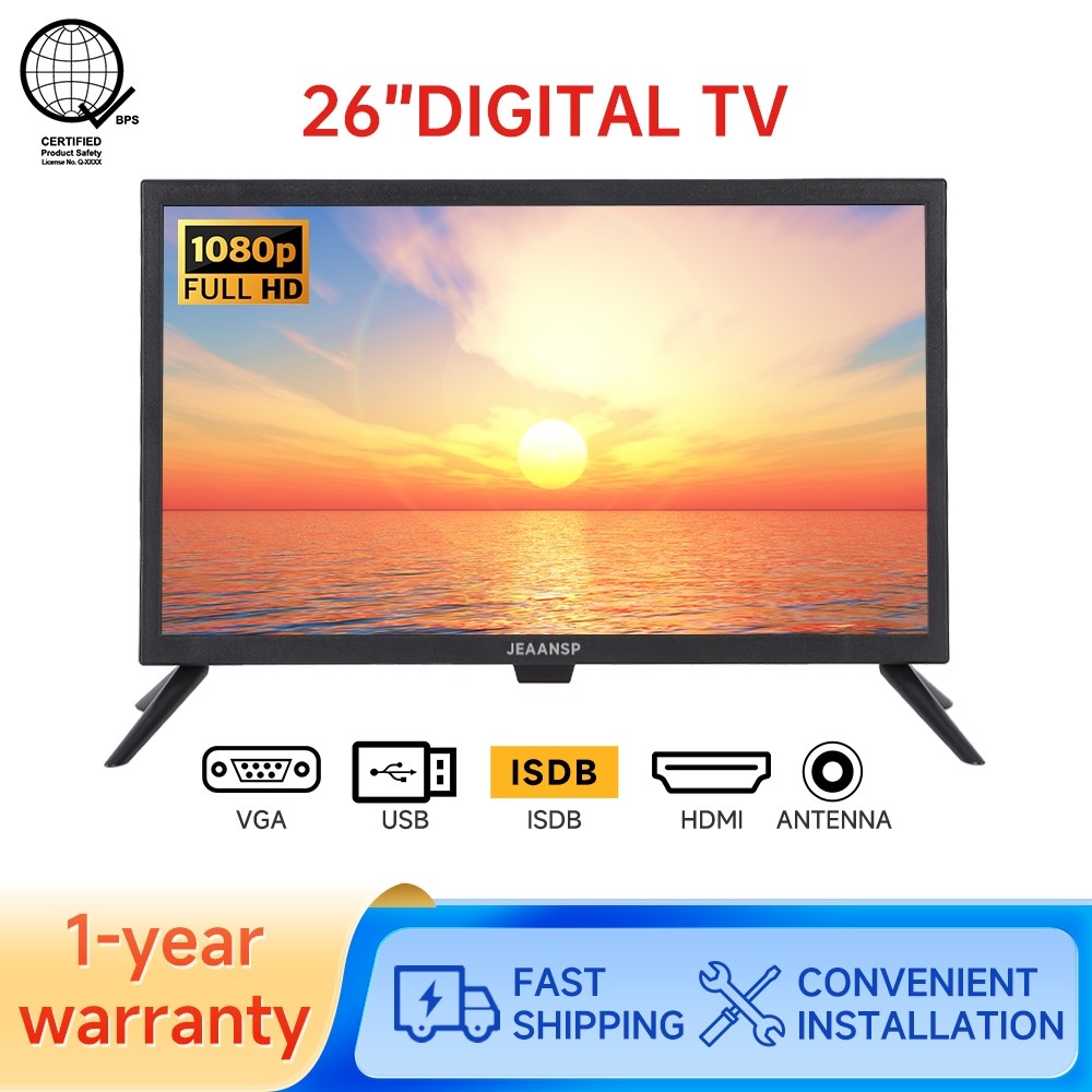 26 Inch na TV Digital TV 26 inch ISDB-T2 24 inch na Analogue TV Murang ...