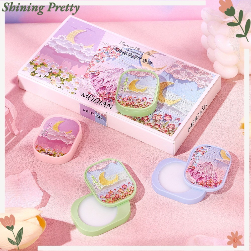 Solid Perfume Balm Women Light Fragrance Long Lasting Natural Fresh ...