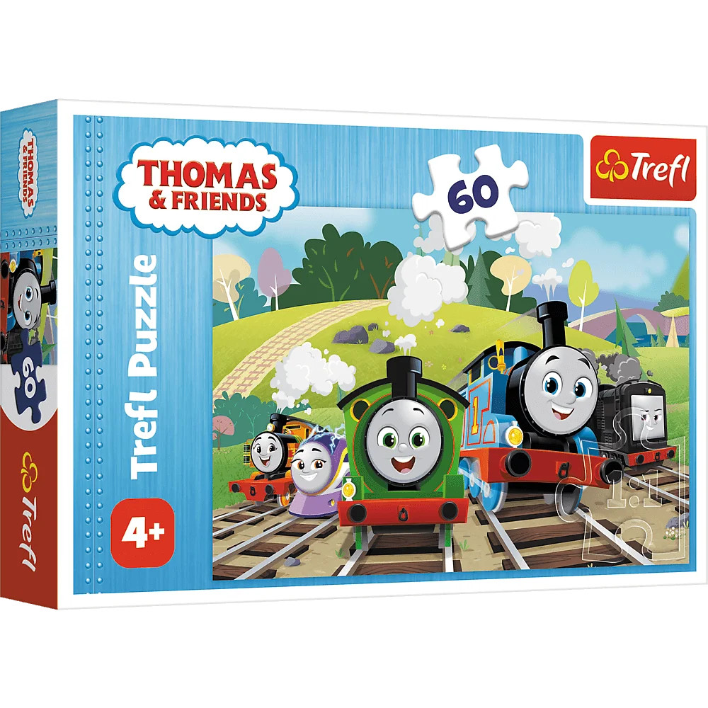 Trefl Puzzle Thomas & Friends 60 pcs Thomas on a Trip | Shopee Philippines