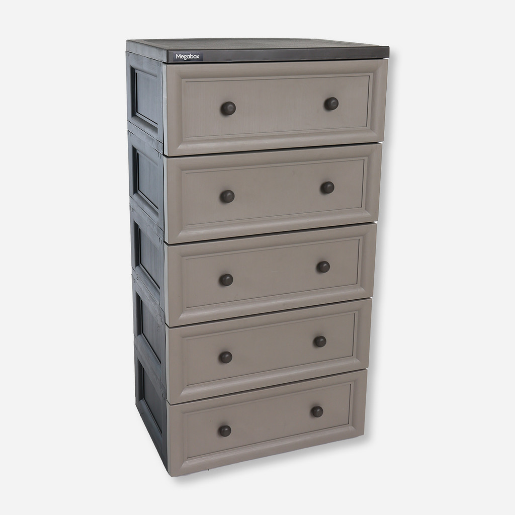 Megabox 5-Layer Drawer - Gray | Shopee Philippines