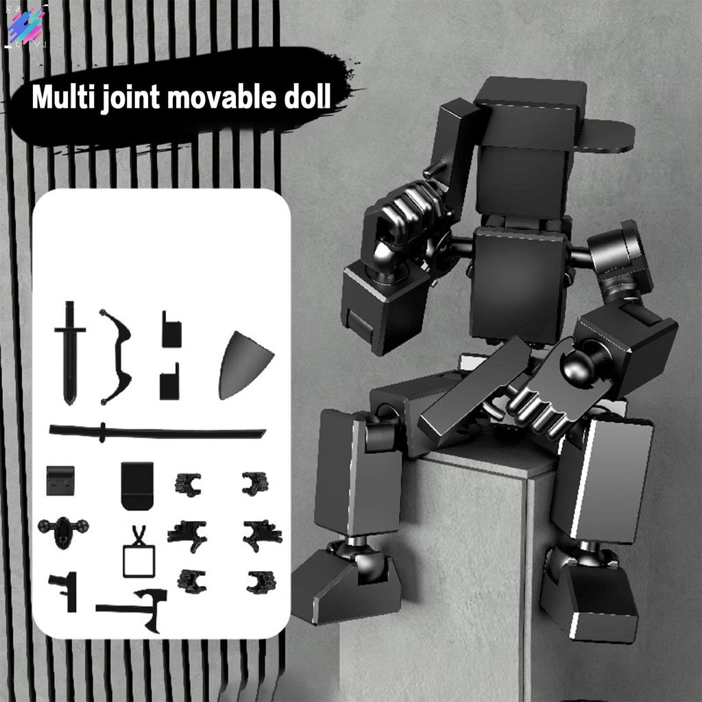 3D Printing Movable Joints Figures Toy Unique Design Simulation ...