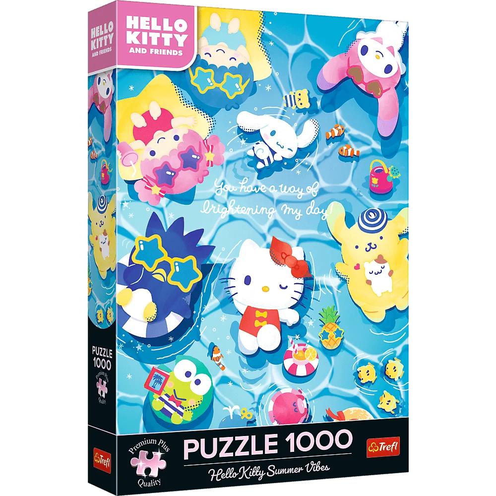 Trefl Puzzle Premium Hello Kitty & Friends Summer Vibe 1000 pcs ...