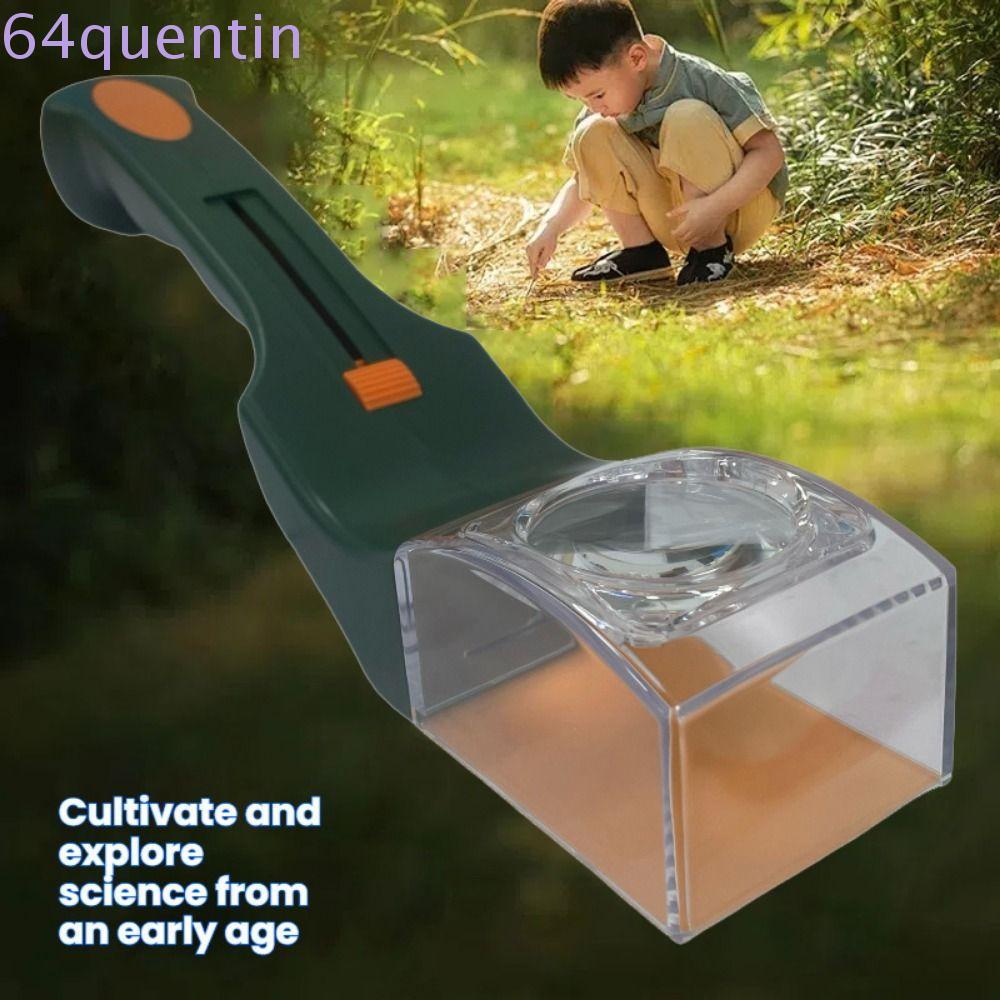 QUENTIN Bug Box Container, Quick-Release Clear Window Insect Collection ...