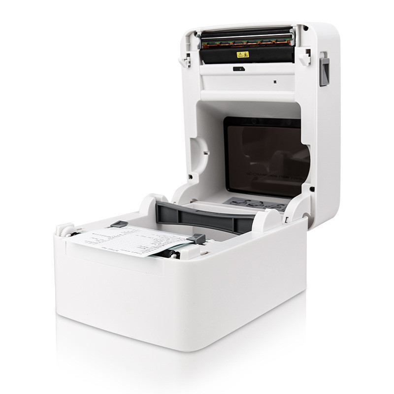 Deli DL-740C Thermal Label Printer Small Barcode Machine QR Code ...
