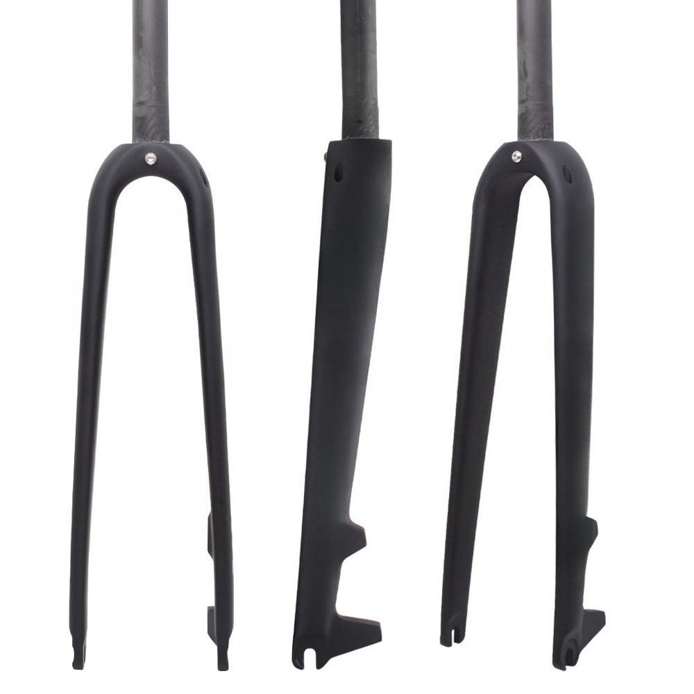 NO LOGO carbon fiber road/gravel bike front fork, internal cable ...