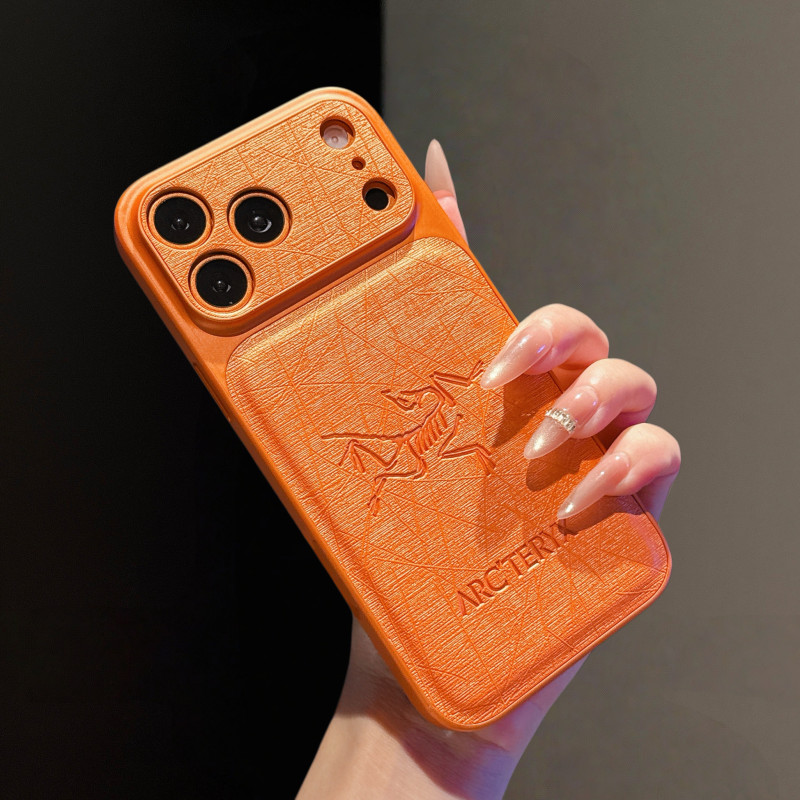 Large Window ] New Casing Arc'teryx Air Cushion with Steel Wire Texture Air  cushion leather case for iPhone 17 16 15 14 pro max phone cases shockproof  Male and female | Shopee Philippines