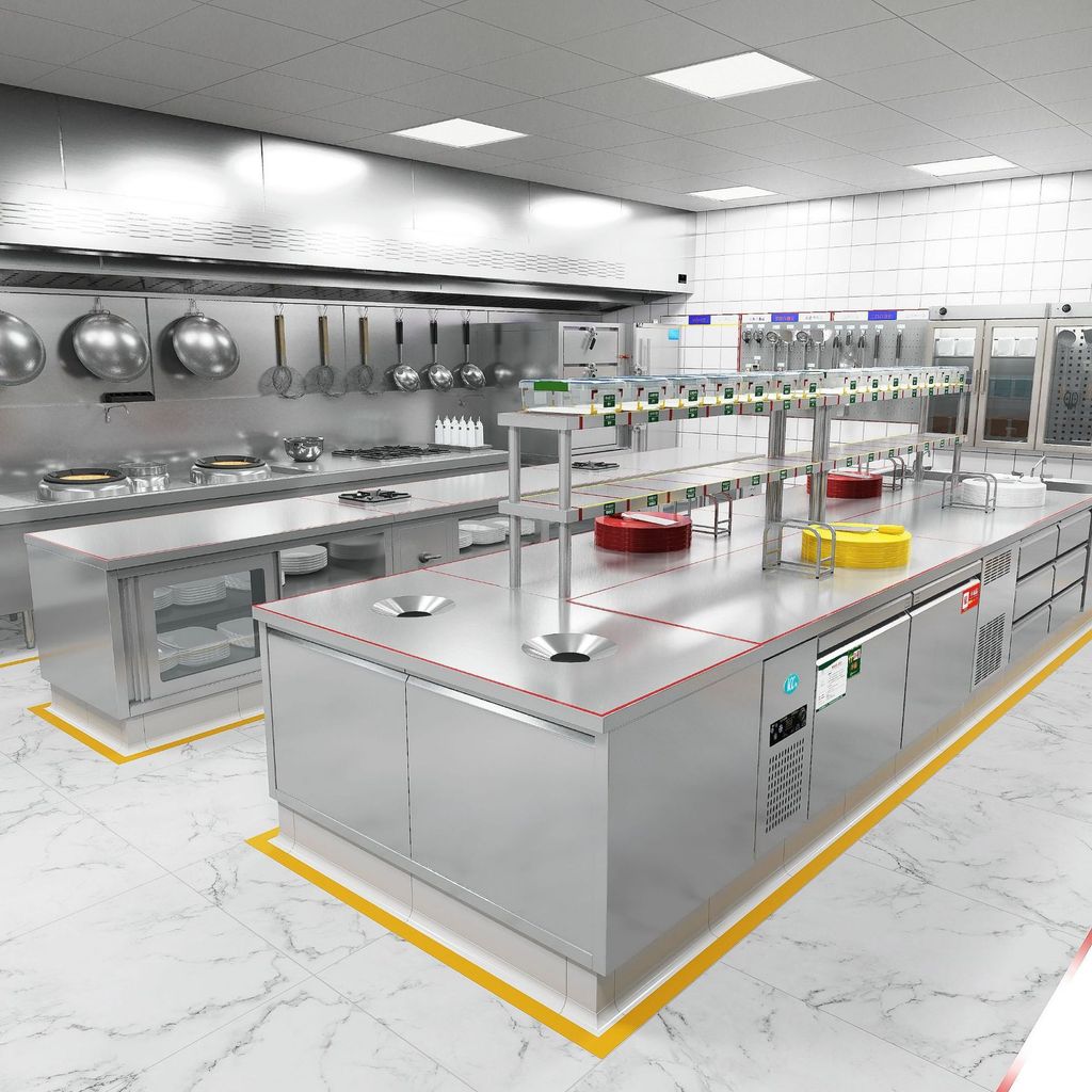 Guangdong Commercial Kitchen Engineering School Hotel Restaurant ...