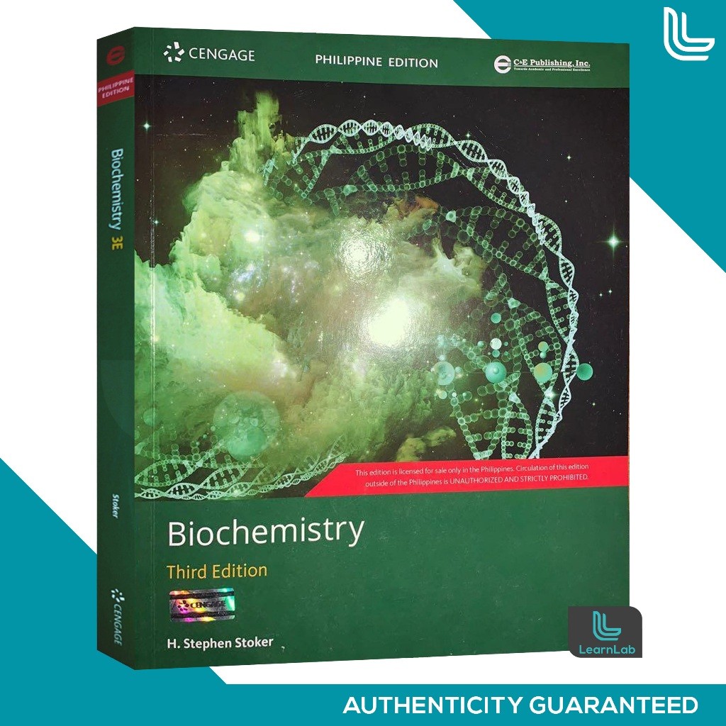 BIOCHEMISTRY 3rd Edition - H. Stephen Stoker | Shopee Philippines