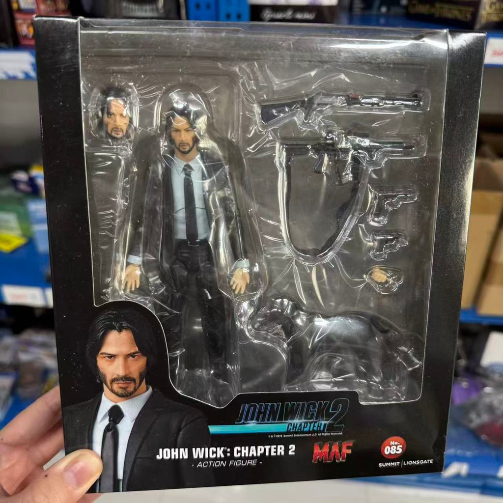 Movie John Wick Keanu Reeves Mafex 085 Pvc Action Figure | Shopee ...