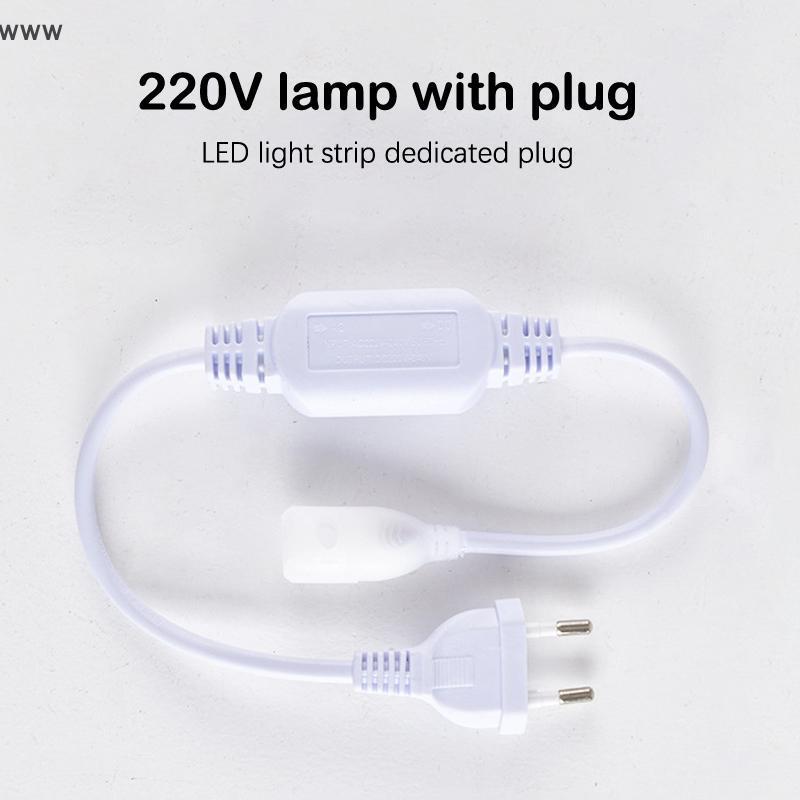 COD Waterproof COB LED Strip with Plug, High Quality 220V Light Bar ...