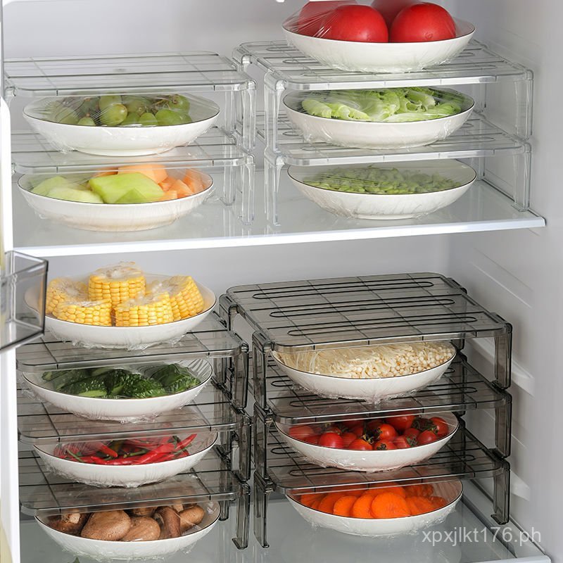 Compartment Refrigerator Storage Box Organizer Rack Magic Refrigerated ...