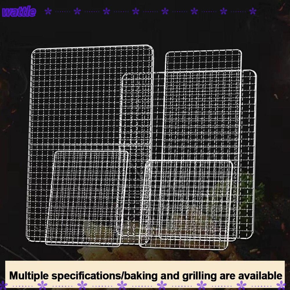 WATTLE Grill Racks, Stainless Steel Square Grill , Nonstick Reusable ...