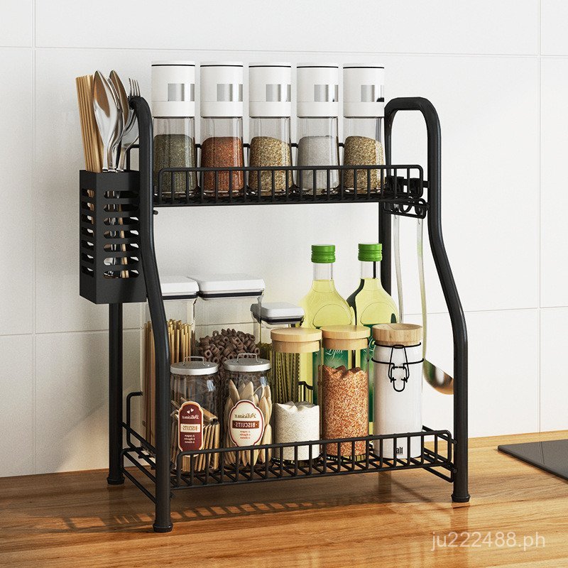 High-Quality Seasoning Rack for Oil, Salt, Sauce, Vinegar Storage ...