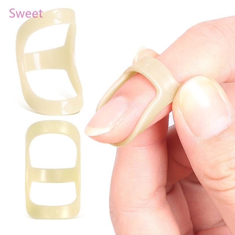 Sweet 5 Pcs Oval Finger Splints Waterproof Plastic Finger Splints ...