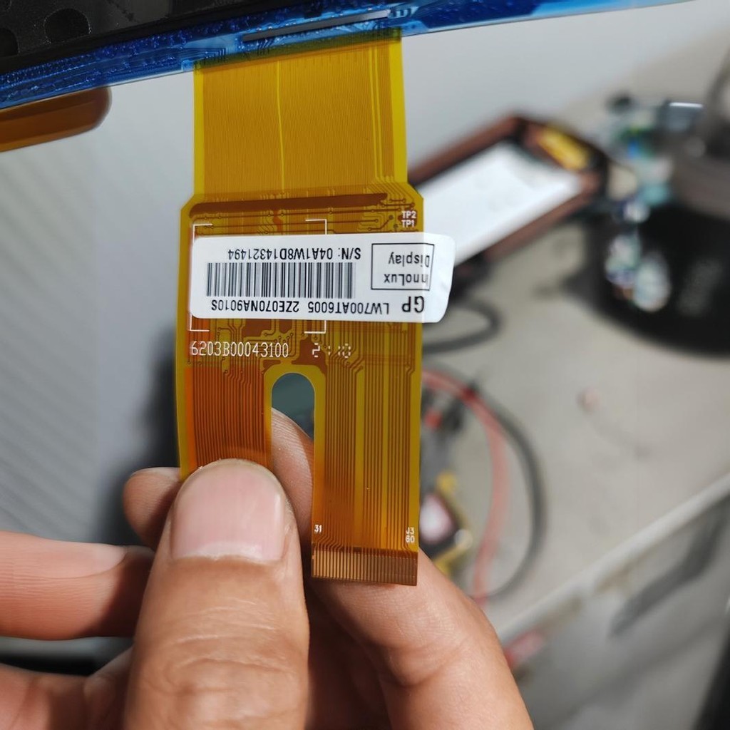 23cm Dual 30PIN LW700AT6005 LCD Glass Display without Backlight Q07021 ...