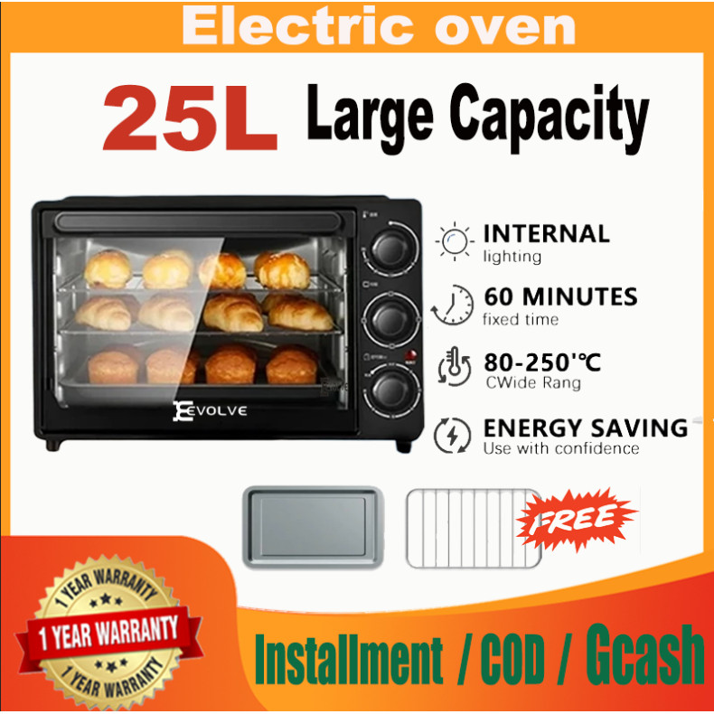 EVOLVE 25L Electric Oven Multifunctional Household Oven Kitchen Oven ...