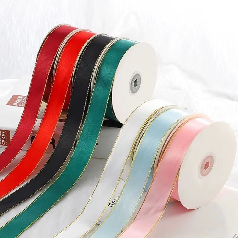2.5cm Double-Sided Phnom Penh Ribbon Flower Bouquet diy Gift Wrapping ...