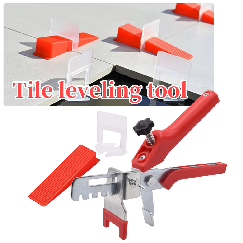 Tile clip Tile Leveling System Tile Spacers Clips with Push Pliers SET ...
