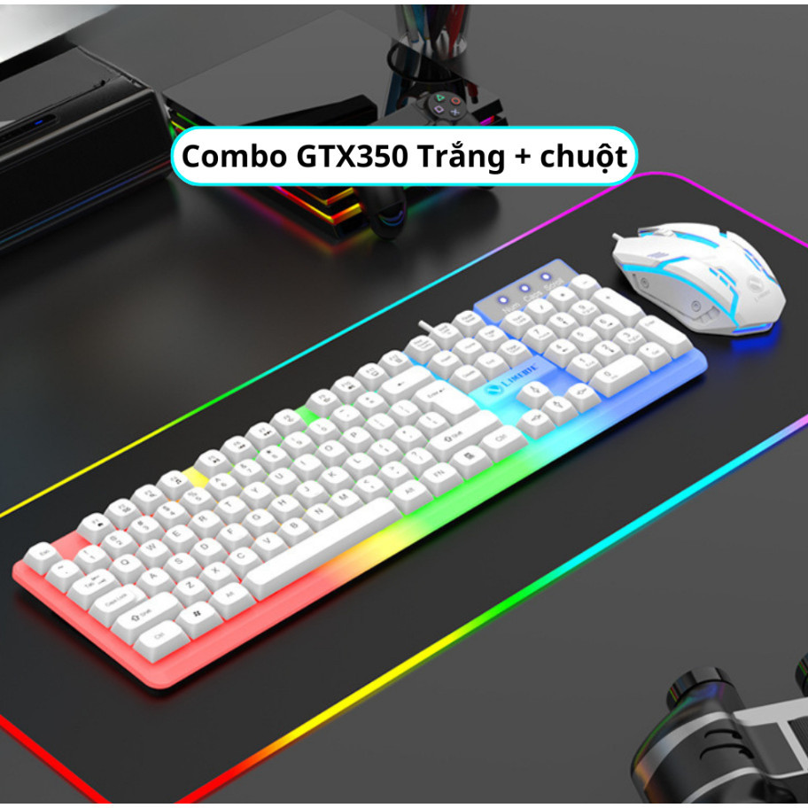 Limeide GTX 350 led Mechanical Keyboard and Mouse Set with HOT Colorful ...