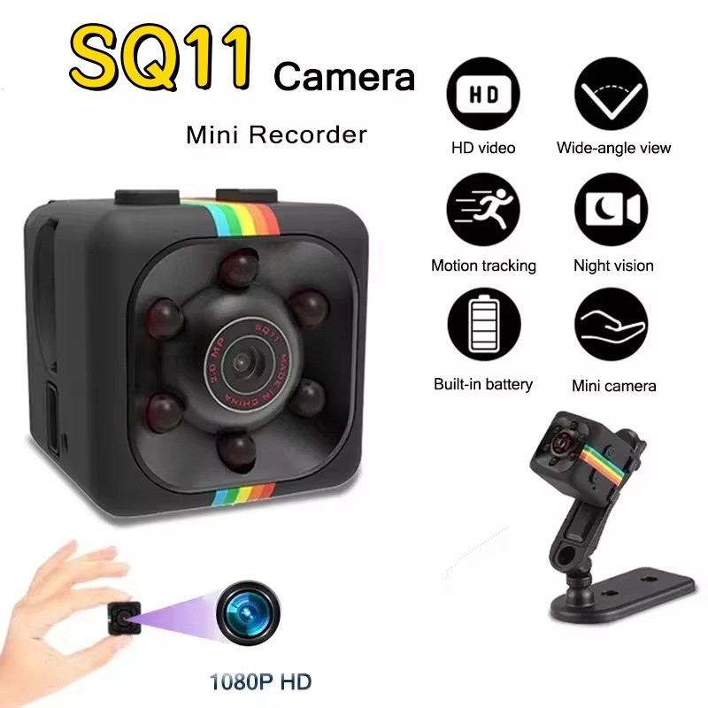 Mini Hd Camera Sq11 1080p Portable Small Nanny Cam Mini Dv Recorder ...