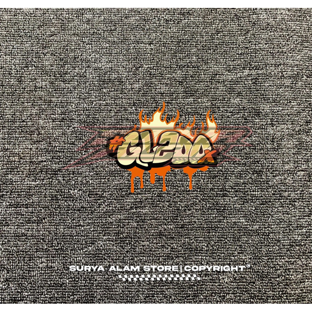 GL 200 Tiger Cutting Sticker | Shopee Philippines